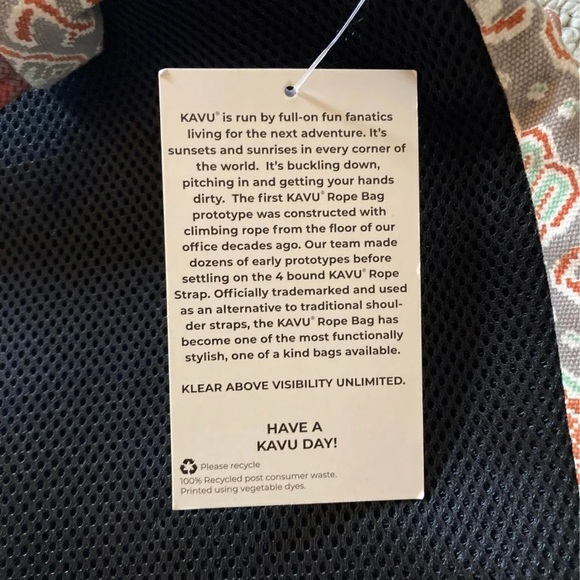 NWT KAVU Switch Slinger Rope Bag - Picture 5 of 7